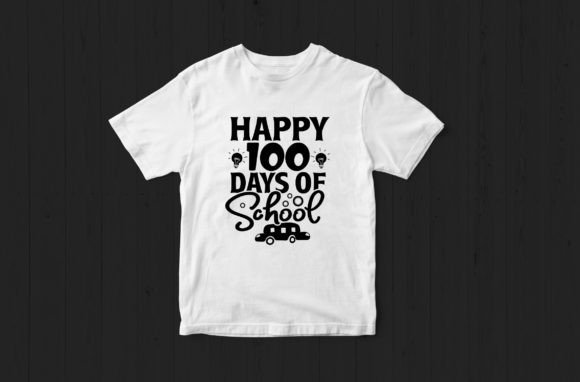 Happy 100 Days of School Svg for Crafts and Graphics