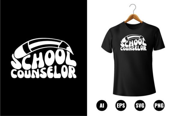 School Counselor Graphics for T-Shirt Designs
