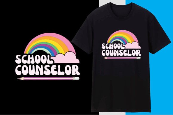 School Counselor Tshirt Design: Graphics for Thoughtful T-Shirt Designs
