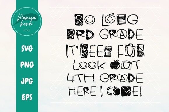 So Long 3rd Grade: Graphics & T-Shirt Designs