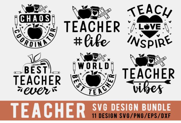 Teacher SVG Bundle, School Svg Bundle